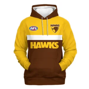 Hawthorn Hawks Australian Football League Exclusive Logo Hoodie HOAFL140525A01HAWHD