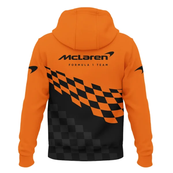 Oscar Piastri McLaren F1 Exclusive Logo Zipper Hoodie BLOP10425A1ZHD - Image 3