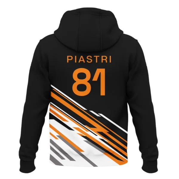 Oscar Piastri McLaren F1 Exclusive Logo Hoodie BLOP10425A2HD - Image 3