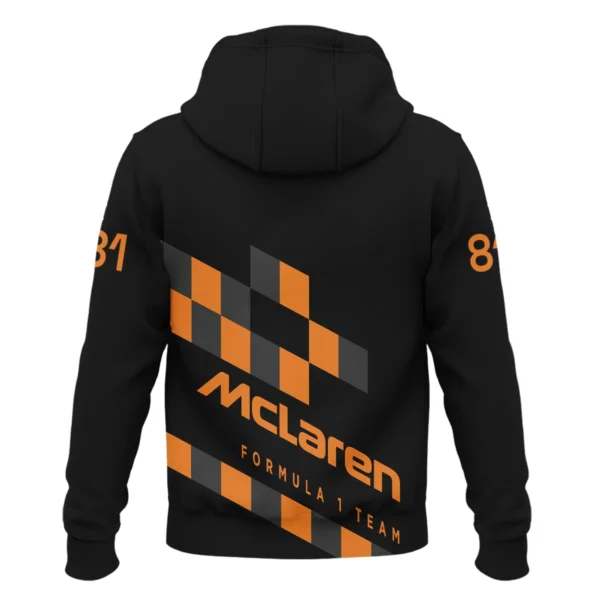 Oscar Piastri McLaren F1 Exclusive Logo Hoodie BLOP10425A6HD - Image 3