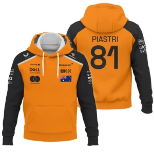 Oscar Piastri McLaren Formula One Exclusive Logo Hoodie BLF1290325A3MCLHD