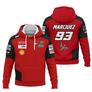 Marc Márquez Ducati Lenovo Team Exclusive Logo Hoodie QTMTGP140525A2-HD
