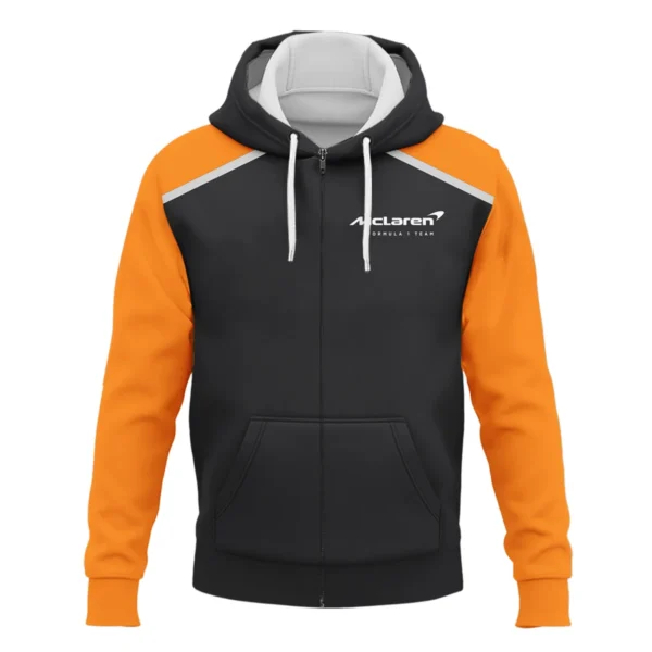 Tyre Water McLaren F1 Exclusive Logo Zipper Hoodie BLF115525A1ZHD - Image 2