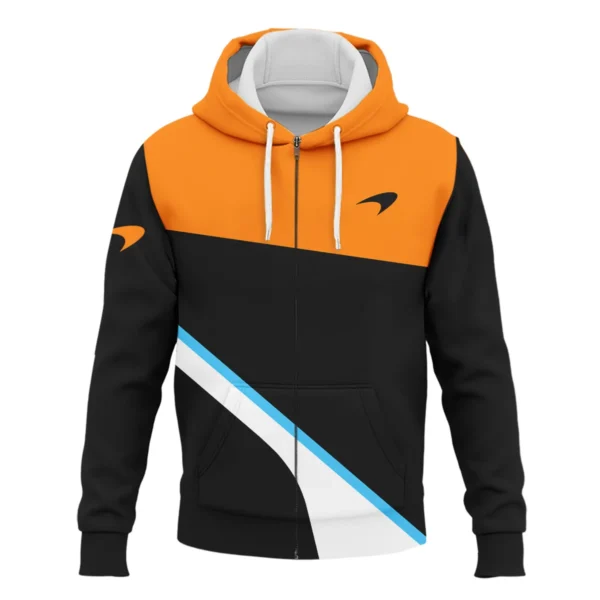 McLaren F1 Exclusive Logo Zipper Hoodie BLMCL9525A1ZHD - Image 2