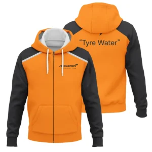 Tyre Water McLaren F1 Exclusive Logo Zipper Hoodie BLF115525A2ZHD
