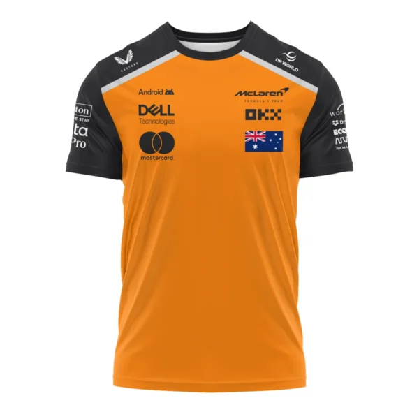 Oscar Piastri McLaren Formula One Exclusive Logo T-Shirt BLF1290325A3MCLTS - Image 2