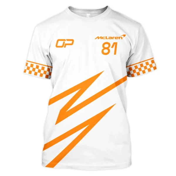Oscar Piastri McLaren F1 T-Shirt All Over Prints BLOP10425A4TS - Image 2
