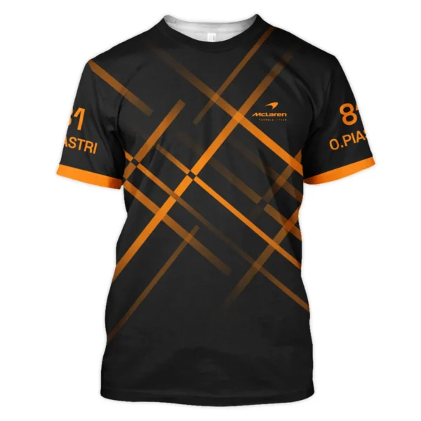 Oscar Piastri McLaren F1 T-Shirt All Over Prints BLOP3425A2TS - Image 2