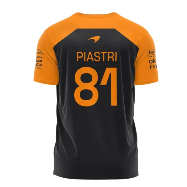 Oscar Piastri McLaren Formula One Exclusive Logo T-Shirt BLF1290325A4MCLTS - Image 3