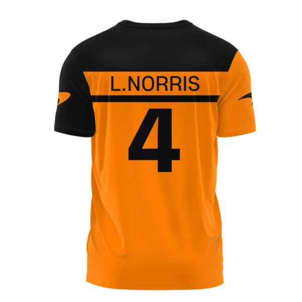 Lando Norris McLaren F1 T-Shirt All Over Prints BLMCL5525A2TS - Image 3