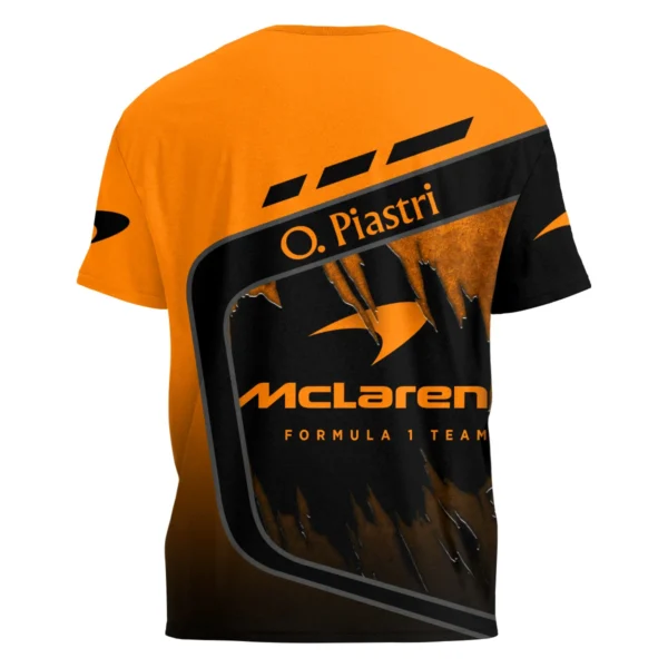 Oscar Piastri McLaren F1 T-Shirt All Over Prints BLOP3425A1TS - Image 3