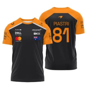 Oscar Piastri McLaren Formula One Exclusive Logo T-Shirt BLF1290325A4MCLTS