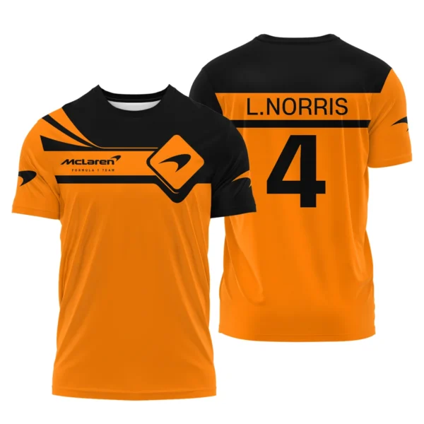 Lando Norris McLaren F1 T-Shirt All Over Prints BLMCL5525A2TS