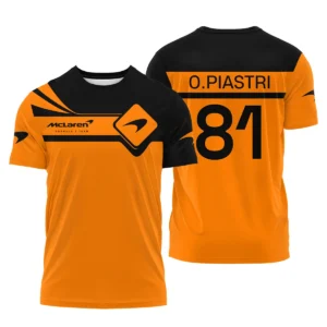 Oscar Piastri McLaren F1 T-Shirt All Over Prints BLMCL5525A4TS