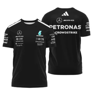 2025 Team Mercedes-AMG Petronas F1 T-Shirt All Over Prints BLMER6525A1TS