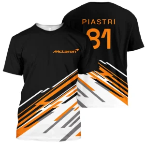 Oscar Piastri McLaren F1 T-Shirt All Over Prints BLOP10425A2TS