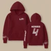 Lando Norris McLaren F1 Fashion Clothing For Racing Fans Unisex Hoodie BLNR25425 - Burgundy