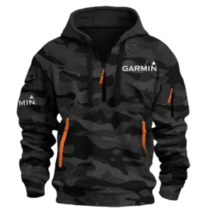 Garmin Fishing AU Exclusive Logo Hoodie Half Zipper HOFS080525AU1GA - Black