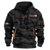 Stacer Fishing AU Exclusive Logo Hoodie Half Zipper HOFS080525AU1STC - Black