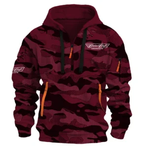 CruiseCraft Fishing AU Exclusive Logo Hoodie Half Zipper HOFS080525AU1CCB - Burgundy