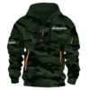 Surtees Fishing AU Exclusive Logo Hoodie Half Zipper HOFS080525AU1SUB - Dark Green