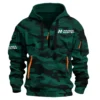Haines Hunter Fishing AU Exclusive Logo Hoodie Half Zipper HOFS080525AU1HHT - Green