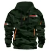 Stacer Fishing AU Exclusive Logo Hoodie Half Zipper HOFS080525AU1STC - Dark Green