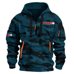 Stacer Fishing AU Exclusive Logo Hoodie Half Zipper HOFS080525AU1STC - Navy