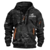 Formosa Marine Fishing AU Exclusive Logo Hoodie Half Zipper HOFS060525AU2FOM - Black