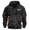 Mercury Marine Fishing AU Exclusive Logo Hoodie Half Zipper HOFS060525AU2MCM - Black