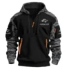 Makocraft Boats Exclusive Logo Hoodie Half Zipper Fishing QTFS290525A1MAB - Black