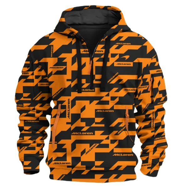 Camo Livery McLaren F1 Exclusive Logo Hoodie Half Zip BLMCL9525A33HZ - Image 2