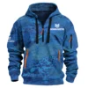 Minn Kota Fishing AU Exclusive Logo Hoodie Half Zipper HOFS060525AU2MNK - Blue