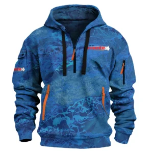 Stacer Fishing AU Exclusive Logo Hoodie Half Zipper HOFS060525AU2STC - Blue