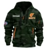 GWS Giants Australian Football League Exclusive Logo Hoodie Half Zipper HOAFL080525A01GWS - Dark Green
