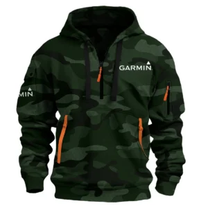 Garmin Fishing AU Exclusive Logo Hoodie Half Zipper HOFS060525AU3GA - Dark Green