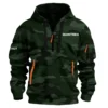 Quintrex Fishing AU Exclusive Logo Hoodie Half Zipper HOFS060525AU3QTX - Dark Green