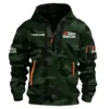 Abu Garcia Exclusive Logo Hoodie Half Zipper Fishing QTFS200525A1AG - Dark Green