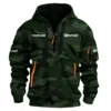 Revival Boats Exclusive Logo Hoodie Half Zipper Fishing QTFS200525A1RVB - Dark Green