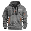 Quintrex Fishing AU Exclusive Logo Hoodie Half Zipper HOFS060525AU2QTX - Gray