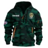 Richmond Tigers Australian Football League Exclusive Logo Hoodie Half Zipper HOAFL080525A01RICH - Green