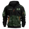 Kawasaki Motorcycles  Exclusive Logo Hoodie Half Zipper QTMT160525A2KAW - Green