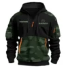 Nissan Navara Ute Exclusive Logo Hoodie Half Zipper QTUT160525A3NNA - Green