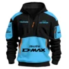 Isuzu D-MAX Ute Exclusive Logo Hoodie Half Zipper QTUT160525A2ID - Light Blue