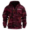 Holden Colorado Ute Exclusive Logo Hoodie Half Zipper QTUT160525A1HC - Maroon