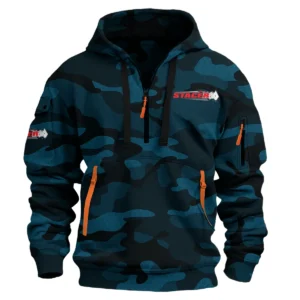 Stacer Fishing AU Exclusive Logo Hoodie Half Zipper HOFS060525AU3STC - Navy
