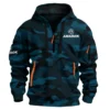 Volkswagen Amarok Ute Exclusive Logo Hoodie Half Zipper QTUT160525A1VA - Navy Blue