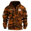 Penn Fishing Exclusive Logo Hoodie Half Zipper Fishing QTFS200525A1PES - Orange