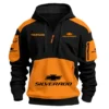 Chevrolet Silverado Ute Exclusive Logo Hoodie Half Zipper QTUT160525A2CS - Orange