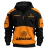Volkswagen Amarok Ute Exclusive Logo Hoodie Half Zipper QTUT160525A2VA - Orange